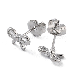 Non-Tarnish 304 Stainless Steel Stud Earrings&nbsp;EJEW-P258-33P