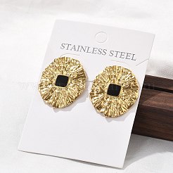 304 Stainless Steel Studs Earrings for Women&nbsp;EJEW-K306-30G