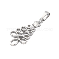 Non-Tarnish 304 Stainless Steel Pendants&nbsp;STAS-P209-45P