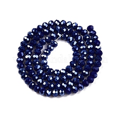 Electroplate Glass Beads Strands&nbsp;X-EGLA-A044-P4mm-A07