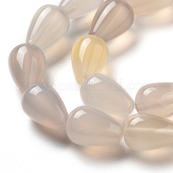 Natural White Agate Beads Strands&nbsp;G-B106-A20-02