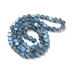 Electroplate Glass Beads Strands&nbsp;EGLA-C010-01A