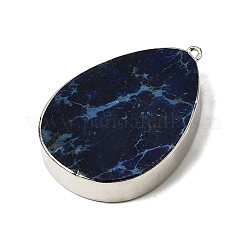 Synthetic Imperial Jasper Pendants&nbsp;G-P614-03P-01