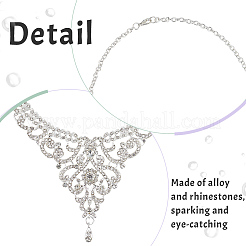Crystal Rhinestone Wedding Jewelry Set&nbsp;SJEW-GO0001-02