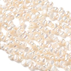 Natural Cultured Freshwater Pearl Beads Strands&nbsp;PA-CBABE82-02E