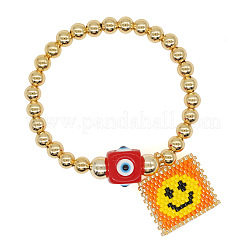 Bohemian Style Glass Seed Beads Charm Bracelets&nbsp;SK5207-5