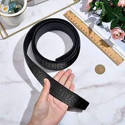 Cowhide Leather Crocodile Skin Pattern Waist Belts for Men&nbsp;AJEW-WH20020-437C