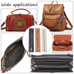 3Pcs 3 Colors Alloy Zipper&nbsp;FIND-WR0006-41