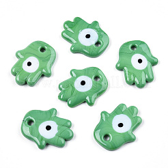 Opaque Handmade Lampwork Pendants&nbsp;LAMP-T011-15-B03