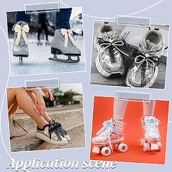 10Pcs 5 Colors Polyester Shoe Pendant Decorations&nbsp;AJEW-GO0002-38