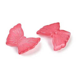 Spray Painted Glass Beads&nbsp;GLAA-Z007-02B