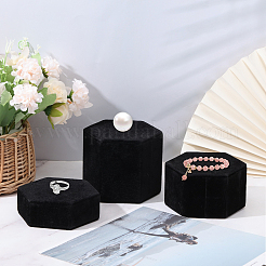 Flock Jewelry Necklace Organizer Display Stands&nbsp;ODIS-WH0009-33