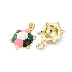 Alloy Enamel Pendants&nbsp;FIND-O003-08D-G