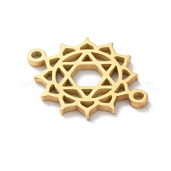 304 Stainless Steel Hollow Chakra Links&nbsp;STAS-S149-05E
