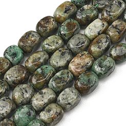 Natural African Turquoise(Jasper) Beads Strands&nbsp;G-P623-A04-01