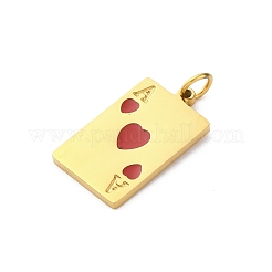 304 Stainless Steel Enamel Pendants&nbsp;STAS-U049-04C-05G