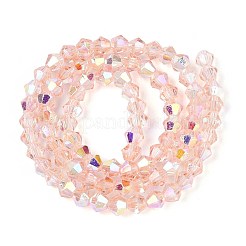 Transparent Glass Beads Strands&nbsp;EGLA-N021-4mm-05