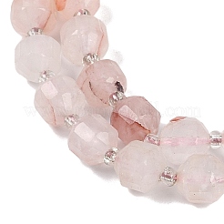 Natural Ferruginous Quartz Beads Strands&nbsp;G-O201B-130F