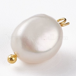 Natural Keshi Pearl Pendants&nbsp;X-PALLOY-JF00594-04