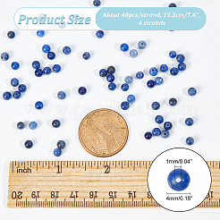 4 Strands Natural Sodalite Beads Strands&nbsp;G-NB0004-97