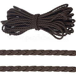 10M Round Imitation Leather Braided Cord&nbsp;WL-GF0001-32C-03