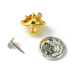 100Pcs 2 Colors Iron Butterfly Clutches Pin Backs&nbsp;IFIN-FS0001-37