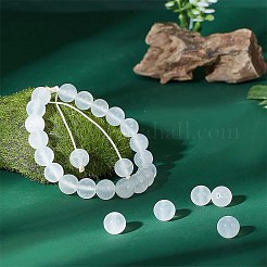 1 Strand Natural Selenite Beads Strands&nbsp;G-CA0001-78C