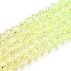 Transparent Glass Beads Strands&nbsp;LS-GLAA-E036-07Z-03
