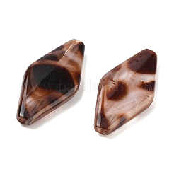 Opaque Acrylic Imitation Leopard Print Beads&nbsp;OACR-B052-06