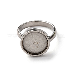 304 Stainless Steel Adjustable Ring Components&nbsp;STAS-B098-04D-P
