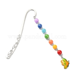 Natural Mashan Jade Hook Bookmarks&nbsp;AJEW-JK00245