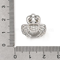 Brass ABS Imitation Pearl Pendants&nbsp;KK-K427-24P