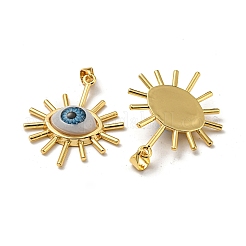 Real 18K Gold Plated Brass Pendants&nbsp;KK-L209-001G-08