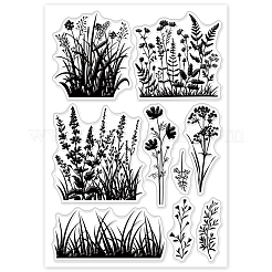 Custom Summer Theme PVC Plastic Clear Stamps&nbsp;DIY-WH0631-0219