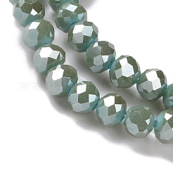 Electroplate Glass Bead Strands&nbsp;EGLA-G014-6mm-FR-C02-A