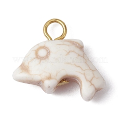 Synthetic Turquoise Pendants&nbsp;PALLOY-JF02371-01
