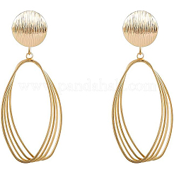 Brass Ear Stud Findings&nbsp;KK-BC0005-11G