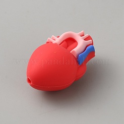 Viscera Food Grade Eco-Friendly Silicone Focal Beads&nbsp;SIL-CJC0007-16B