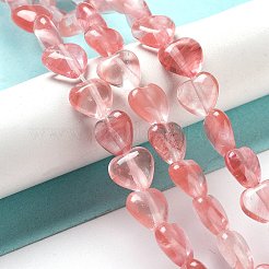 Cherry Quartz Glass Beads Strands&nbsp;G-P528-C01-01