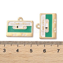 Alloy Enamel Pendants&nbsp;ENAM-O001-11K-G
