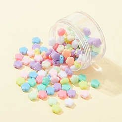 120Pcs Opaque Acrylic Beads&nbsp;SACR-FS0001-16