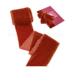 Flat Velvet Ribbons&nbsp;OCOR-WH0078-91A-11