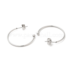 Non-Tarnish 304 Stainless Steel Stud Earring&nbsp;LS-EJEW-H134-02B-P