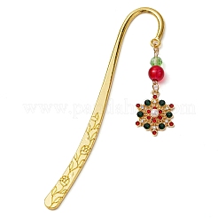 Christmas Theme Alloy  Hook Bookmarks&nbsp;AJEW-JK00334