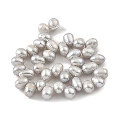 Dyed Natural Cultured Freshwater Pearl Beads Strands&nbsp;PEAR-A006-28B