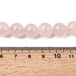 Natural Madagascar Rose Quartz Beads Strands&nbsp;G-B167-A02-10mm