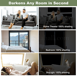 Polyester Portable Window Blackout Curtain for Travel&nbsp;AJEW-WH0471-139