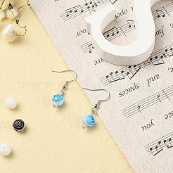 48Pcs Handmade Millefiori Glass Beads&nbsp;LK-YW0001-02B