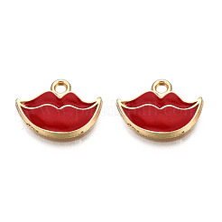 Eco-Friendly Zinc Alloy Pendants&nbsp;ENAM-R051-02-01G-NR