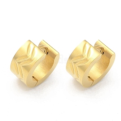 304 Stainless Steel Hoop Earrings for Women&nbsp;EJEW-C096-65G